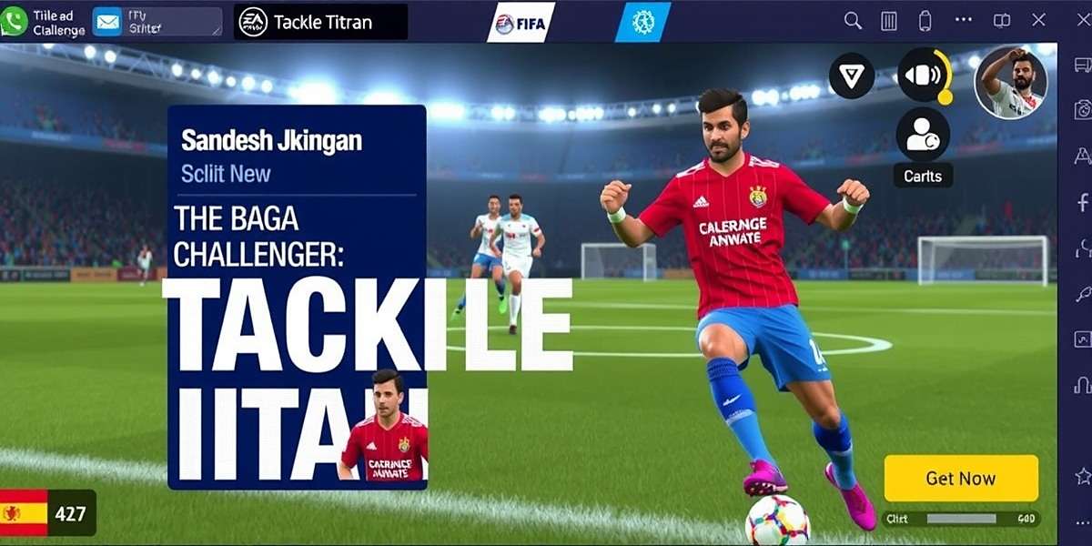 Tackle Challenges Mode in FIFA Mobile Tackle Titan FIFA Mobile Tackle Titan screenshot showing the Tackle Challenges mode with Indian defender Sandesh Jhingan