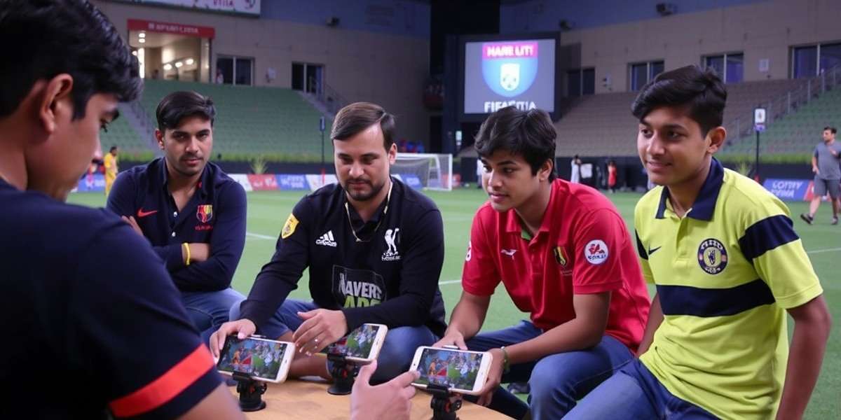 FIFA Mobile Tackle Titan Tournament in India Indian gamers of all ages competing in a FIFA Mobile Tackle Titan tournament in Kolkata