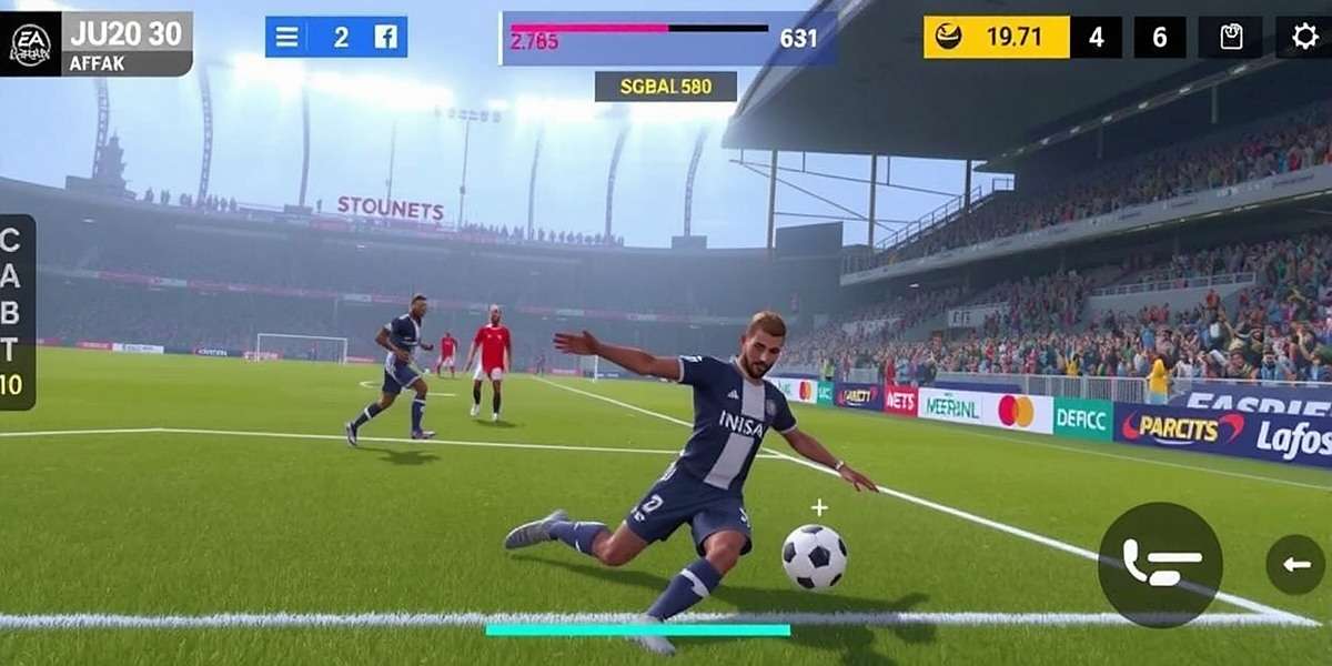 FIFA Mobile Tackle Titan - Indian Gameplay Action FIFA Mobile Tackle Titan gameplay showing a player executing a perfect sliding tackle during an Indian Super League match